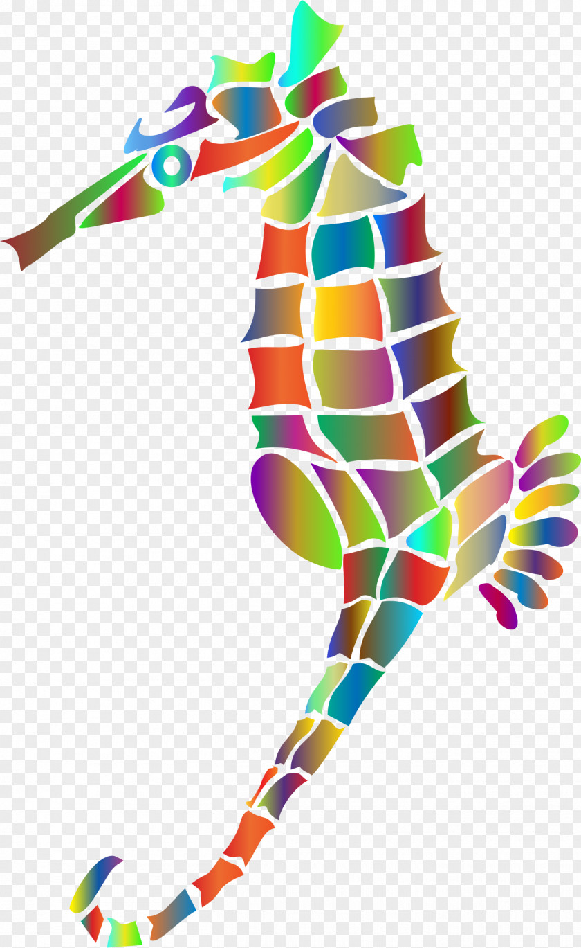 Seahorse Silhouette Line Art Clip PNG