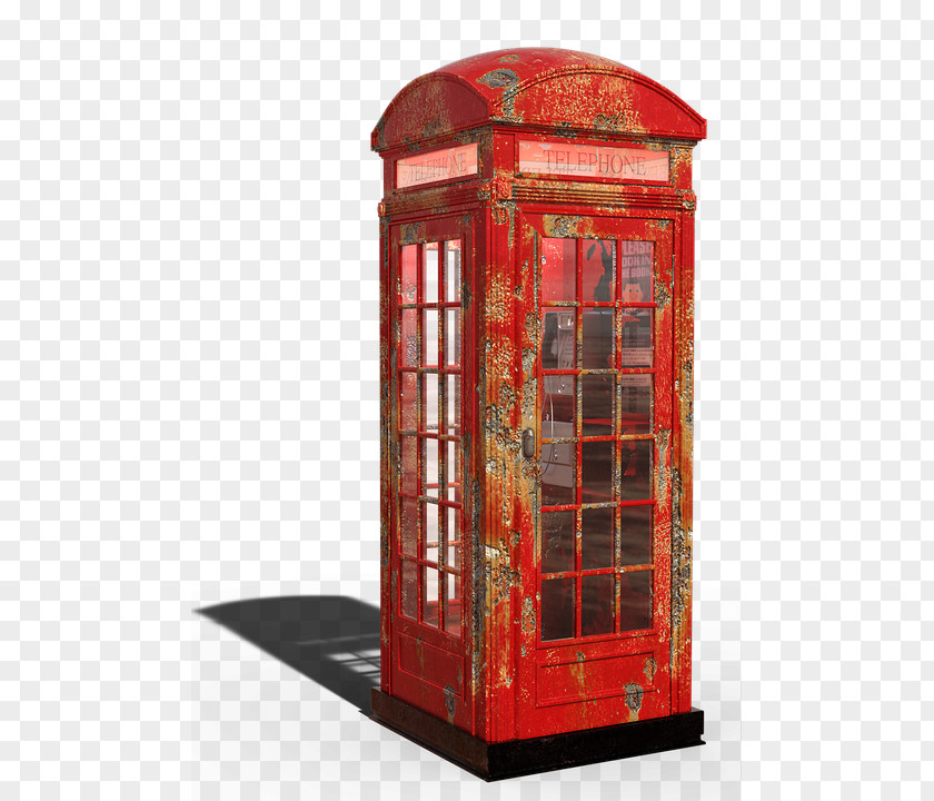 United Kingdom Telephone Booth Red Box PNG