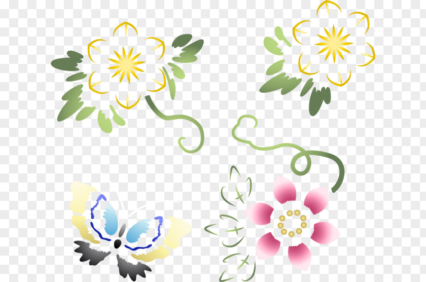 72dpi Floral Design Art PNG