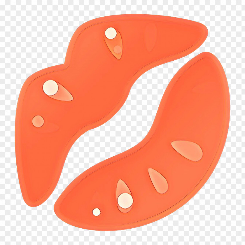 Climbing Hold Orange Smiley Face Background PNG