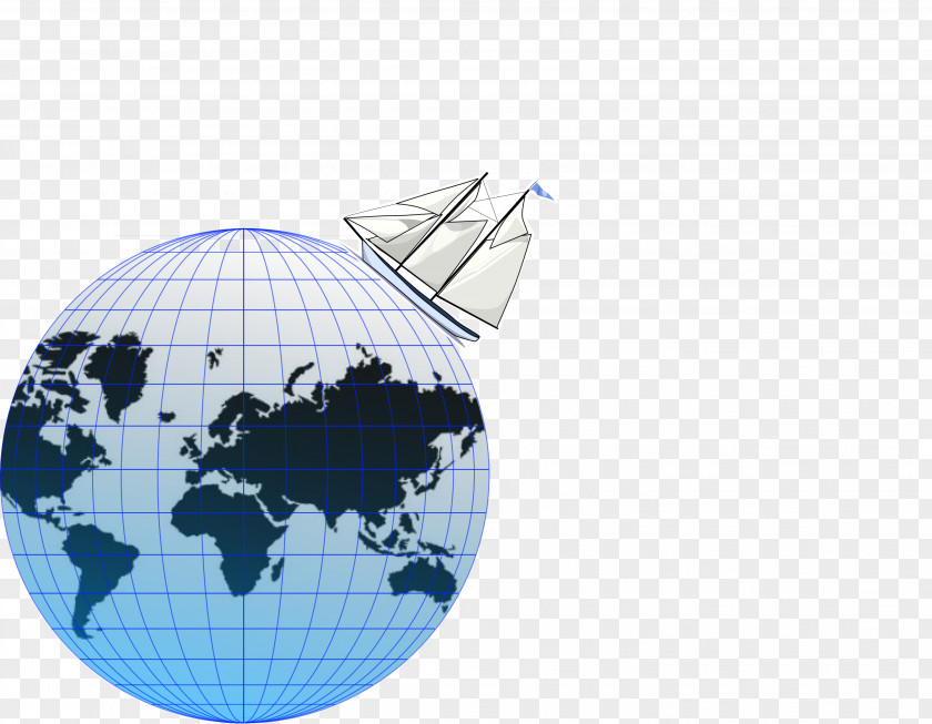 Globe World Map PNG