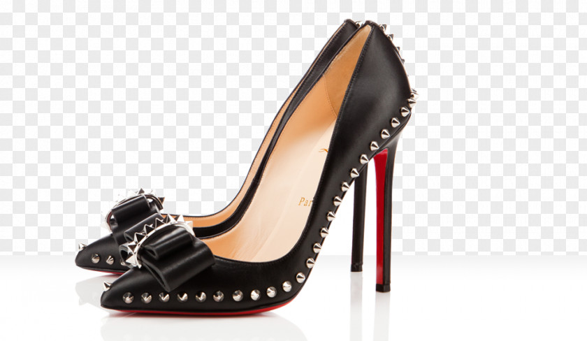Louboutin Court Shoe Slingback Boot Patent Leather PNG