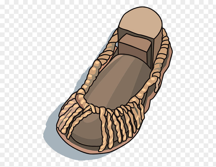 Ancient Cartoon Sandals Jipsin Clip Art PNG