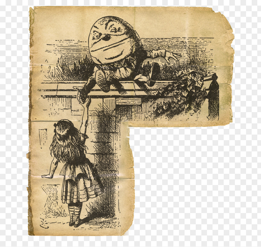 Book Alice's Adventures In Wonderland Aliciae Per Speculum Transitus Humpty Dumpty Cheshire Cat Jabberwocky PNG