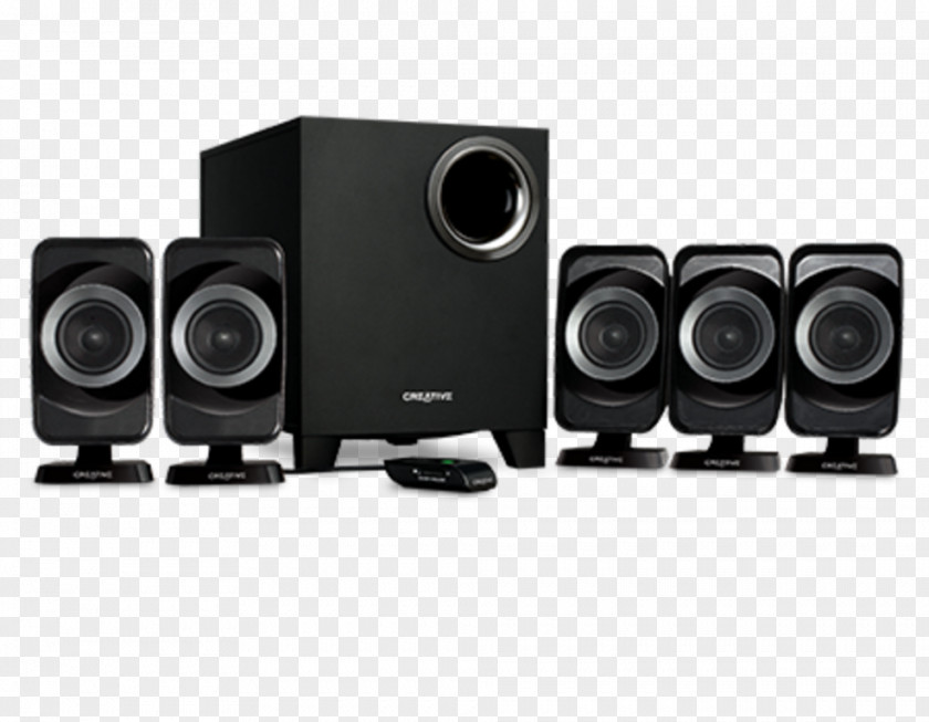 Creative Inspiration 5.1 Surround Sound Inspire T6160 Loudspeaker Labs PNG