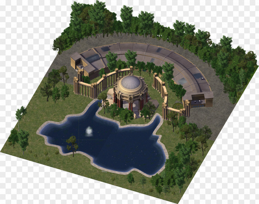 Fine Arts Palace Of Theatre SimCity 4 Building Game PNG