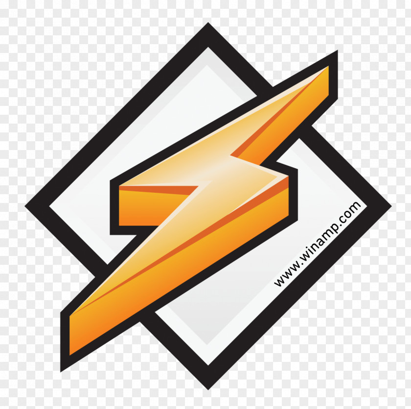 Lightning Winamp Media Player Logo Download Android PNG