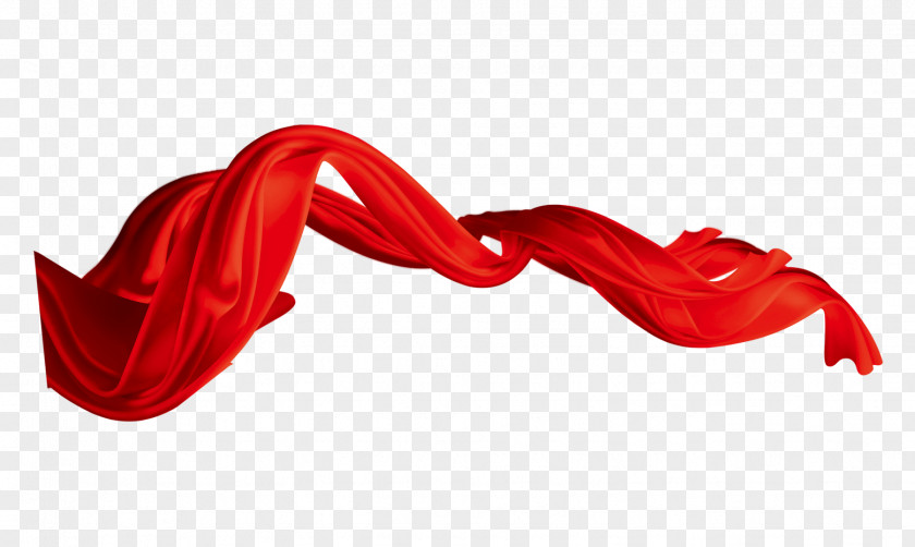 Red Ribbon Silk Download PNG