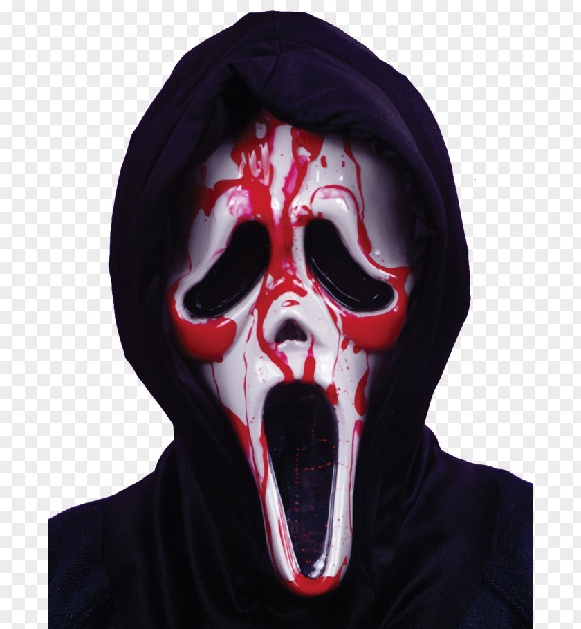Mask Ghostface Theatrical Blood Scream PNG