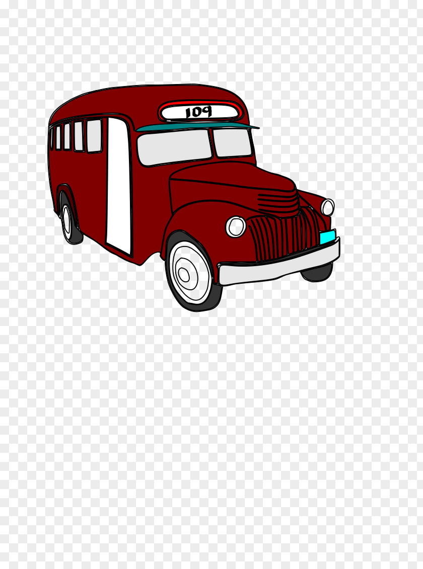 Public Transport Bus Car Clip Art PNG