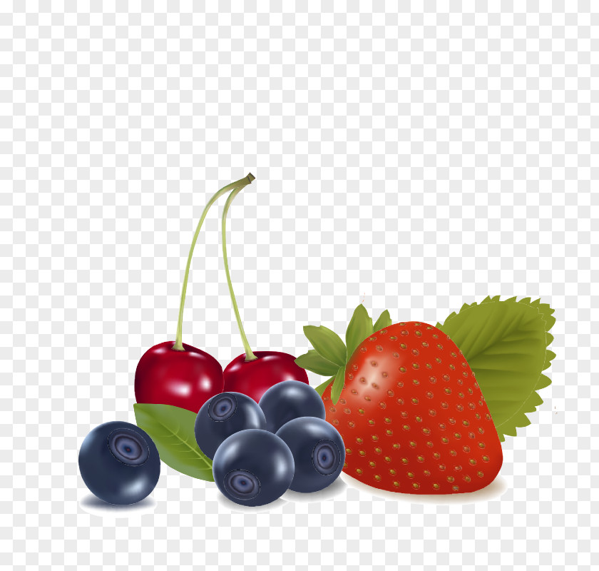 Strawberry Raspberry Fruit Clip Art PNG