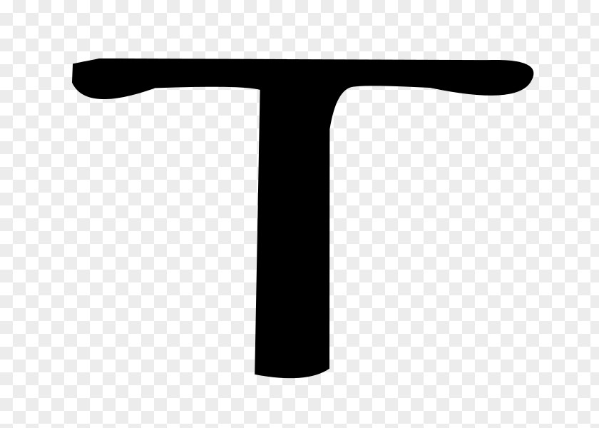 Tau Cross Symbol PNG