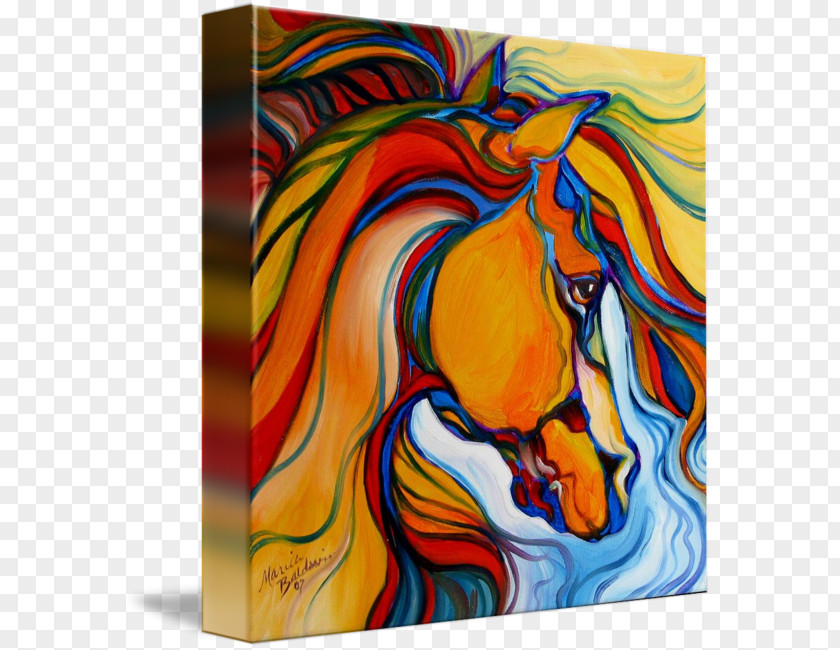 Abstract Horses Horse Art Painting Pony PNG