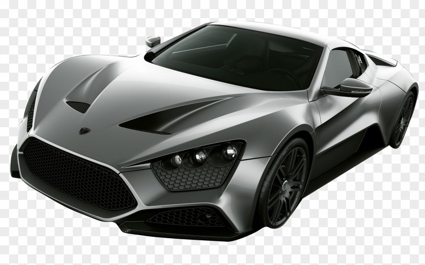 Black Sports Car 2018 Tesla Model S Zenvo ST1 Caparo T1 PNG