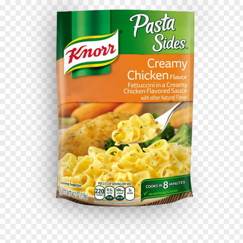 Chicken Pasta Knorr Sides Creamy Fettuccine Alfredo PNG