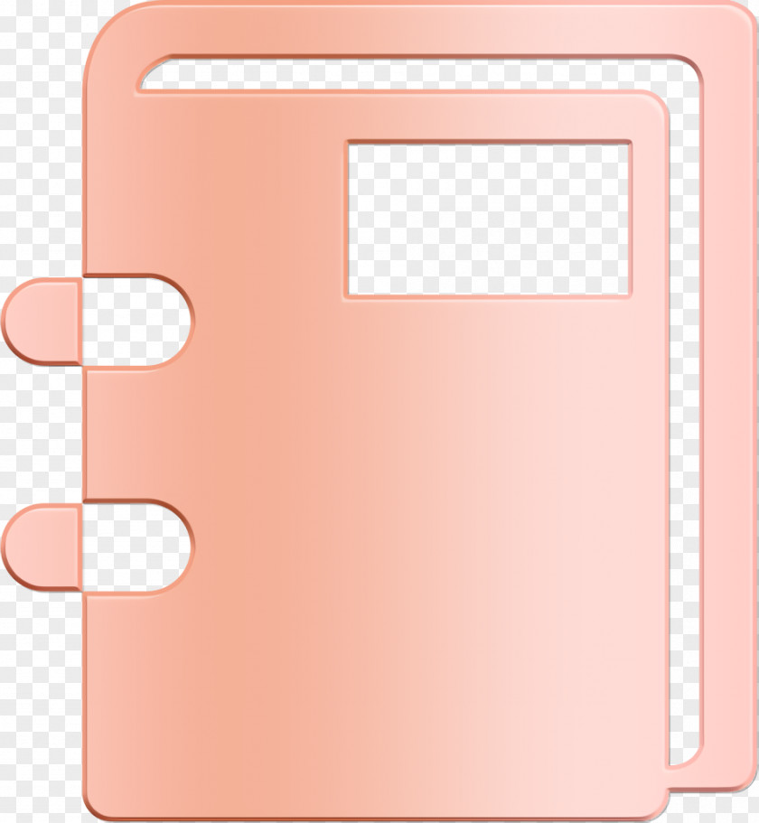Icon Book Diary With Label PNG
