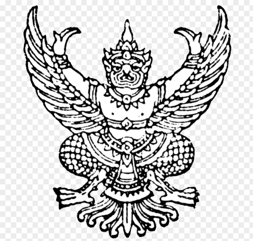 Thai Cuisine Emblem Of Thailand Garuda Clip Art PNG