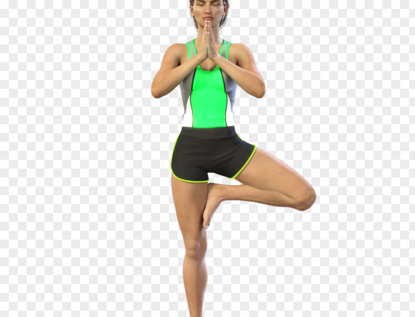 Vriksasana Yoga Balance Thigh Knee PNG Knee, clipart PNG