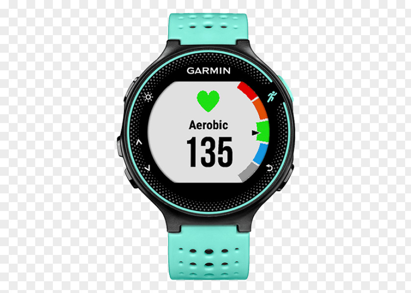 Watch Garmin Forerunner 235 Heart Rate Monitor Ltd. Global Positioning System GPS PNG