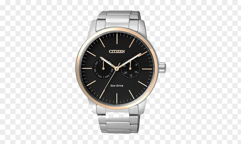 Citizen Eyes Dial Between Gold Watch Eco-Drive Holdings Replica Chronograph PNG