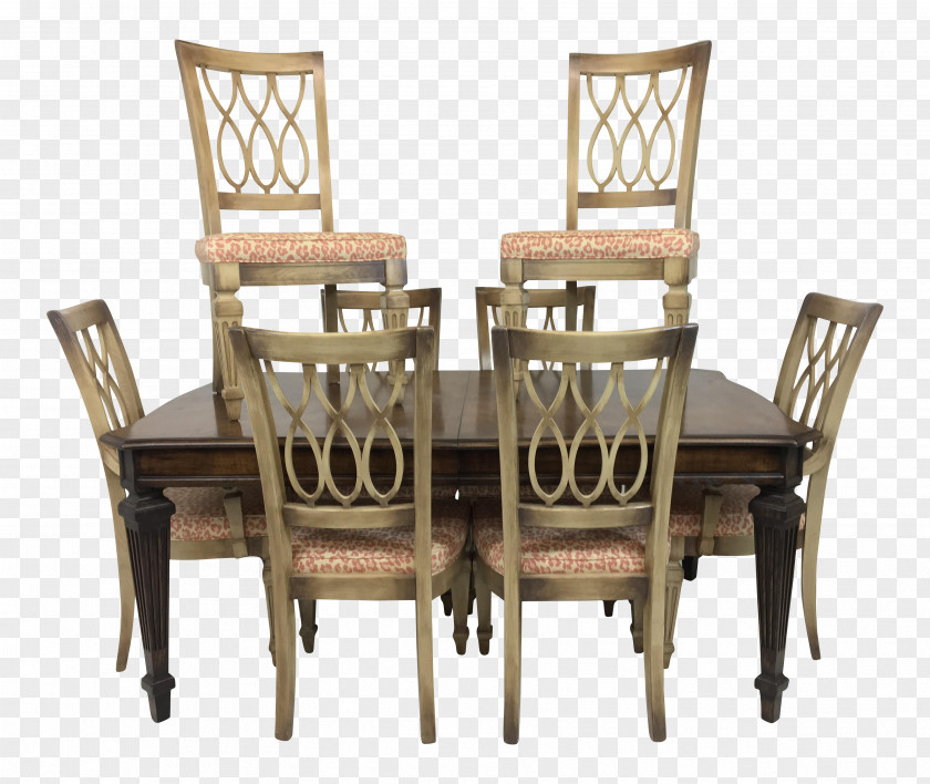 Civilized Dining Room Table Matbord Chair 1970s PNG