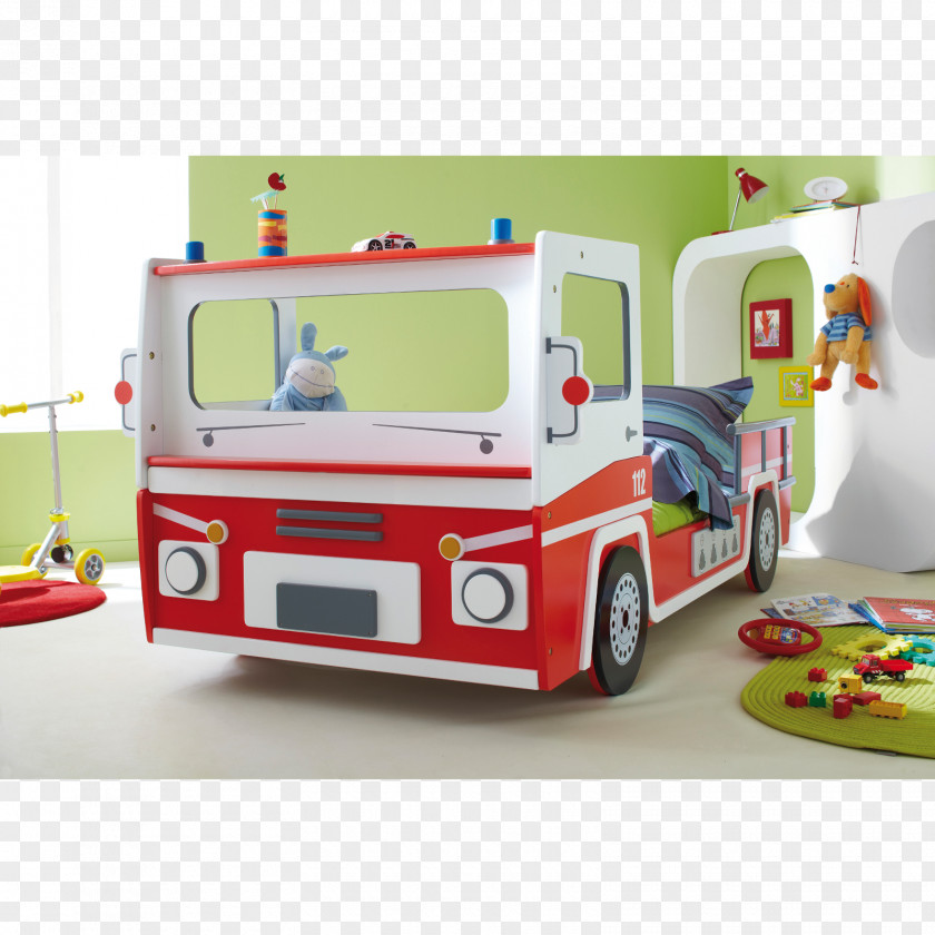 Firefighter Bedside Tables Fire Engine Bunk Bed PNG