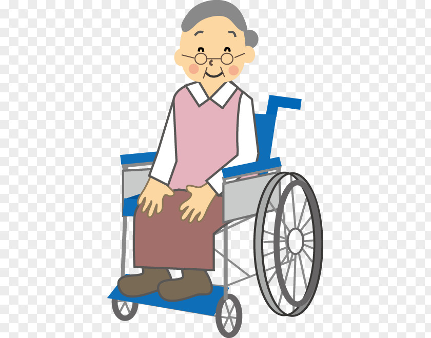 Wheelchair Old Age Caregiver Home Care Service Grandparent PNG