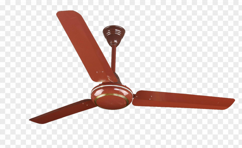 Brown Clover Retro Fan Ceiling Electricity Bladeless PNG