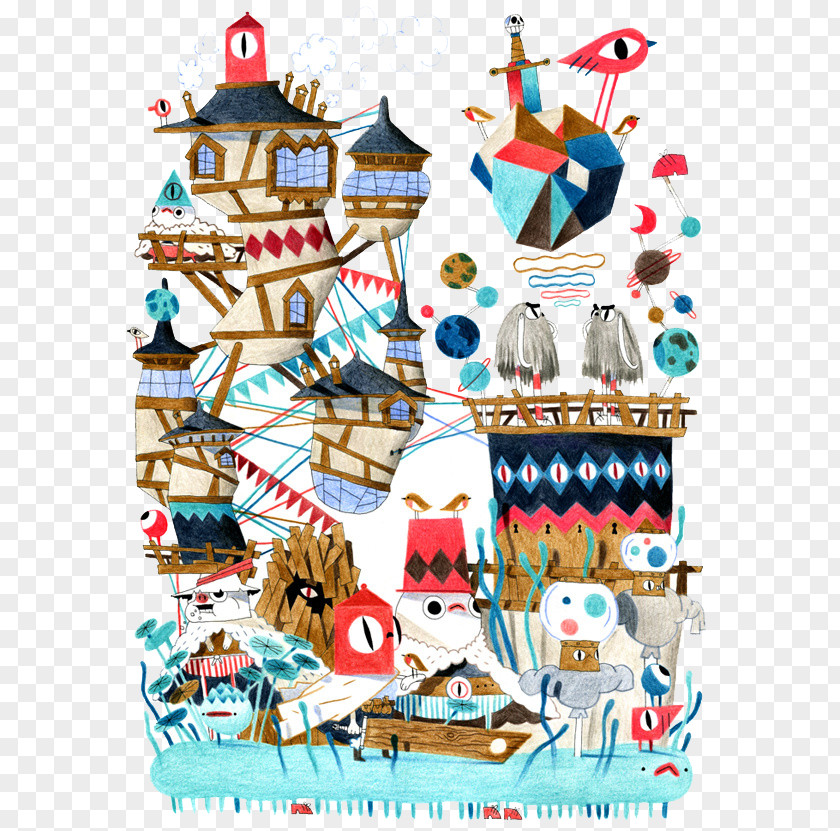 Cartoon Big Ship Drawing Illustrator Model Sheet Illustration PNG