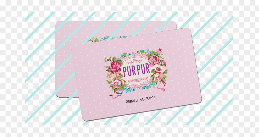 Gift Paper Card Purpur Service PNG