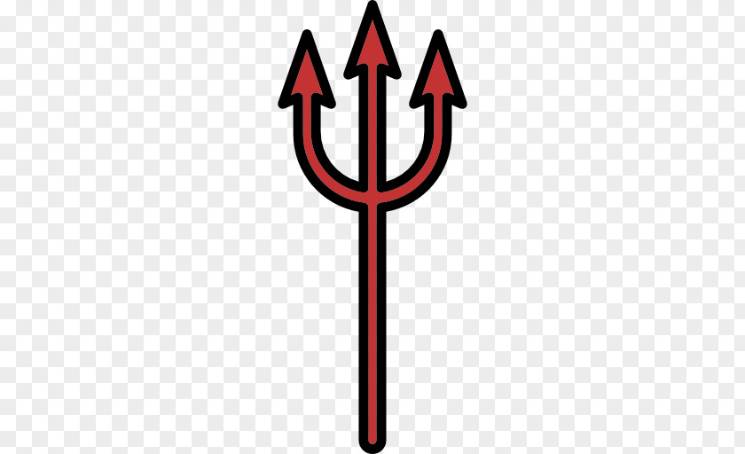 Halloween Trident Icon PNG