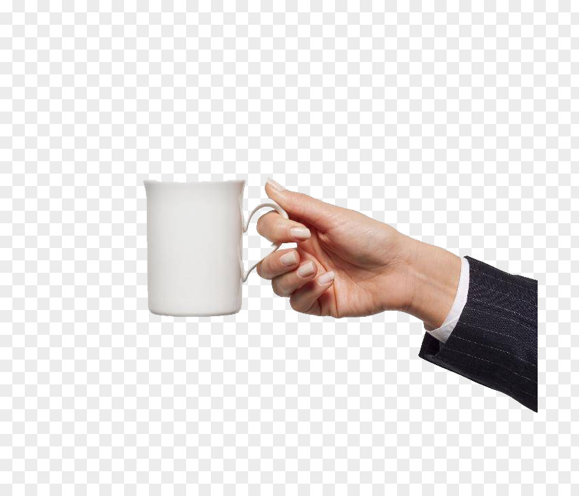 Hand With Cup Coffee Mug Stock Photography PNG