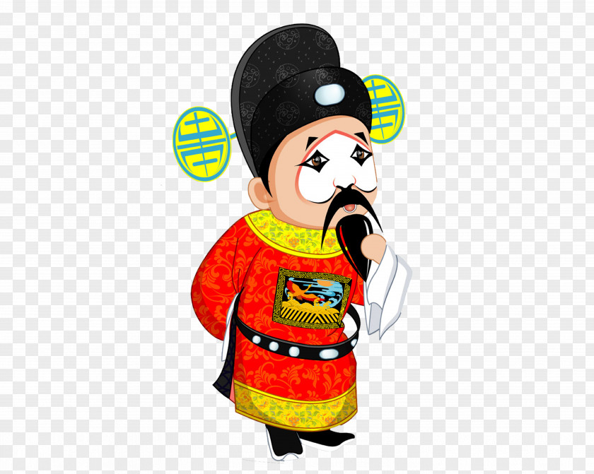 Opera Characters Peking Q-version Cartoon Dan PNG