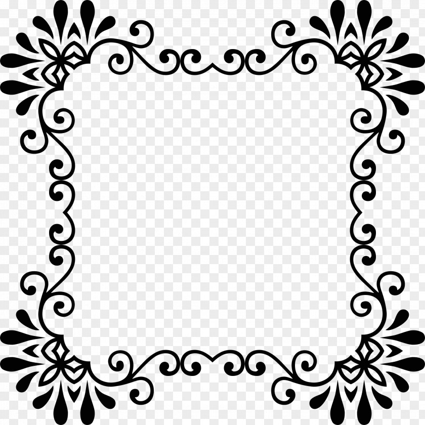 Ornate Border Clip Art PNG