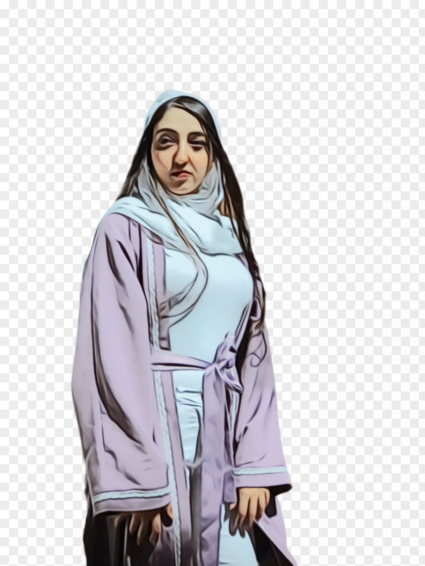 Robe Costume Purple PNG