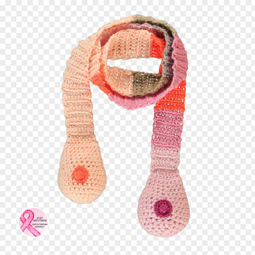 Silk Bag Scarf Toy Wool Infant Pink M PNG