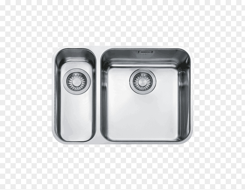 Sink Kitchen Franke Bowl Stainless Steel PNG