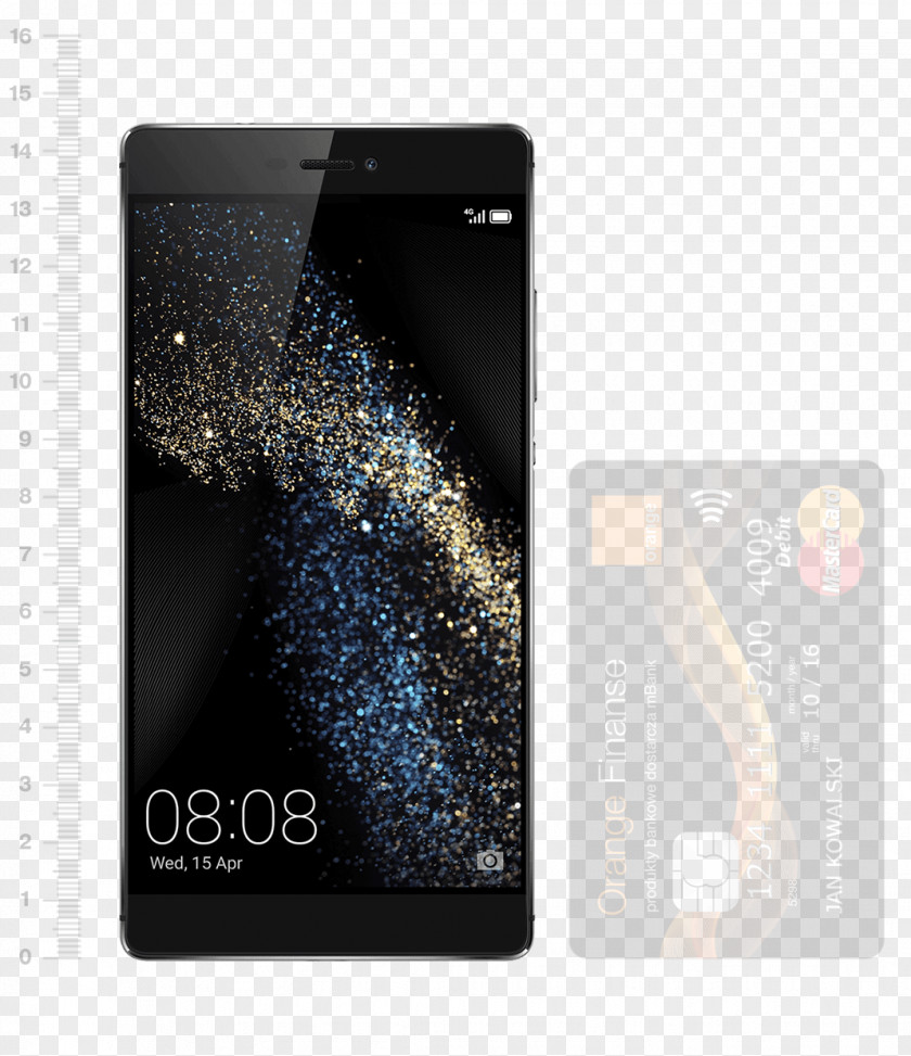 Smartphone Huawei P8 Lite (2017) Telephone 华为 Ascend PNG