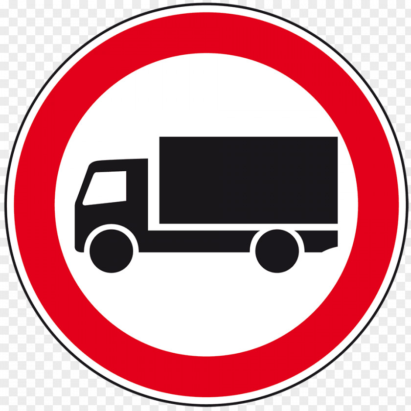 Car Truck Traffic Sign LKW-Durchfahrtsverbot PNG