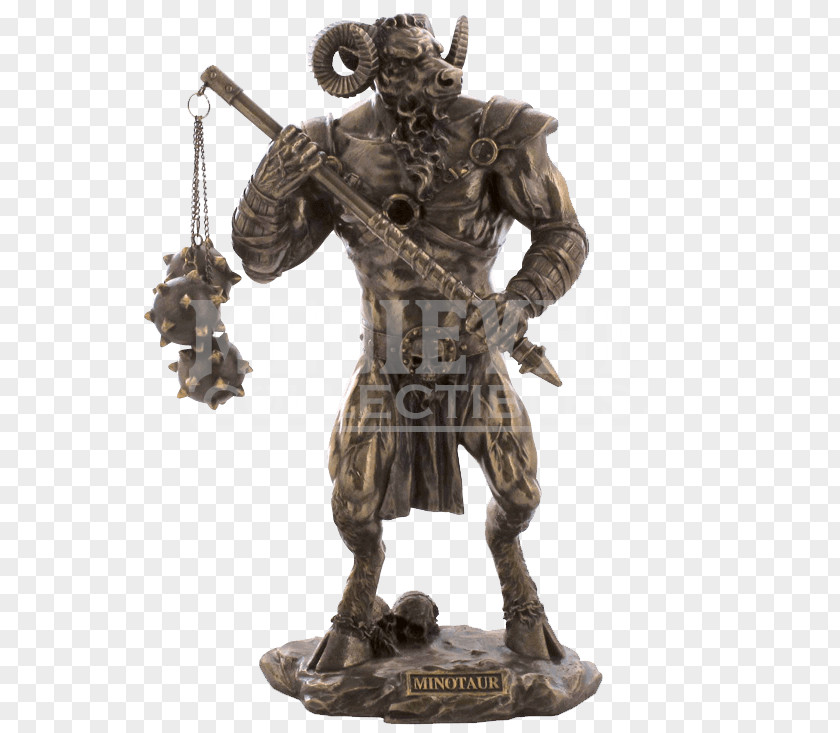 Minotaur Sculpture Figurine Statue Mythology PNG