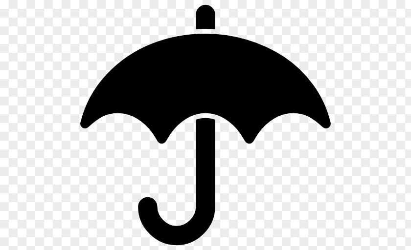 Silhouette Umbrella PNG