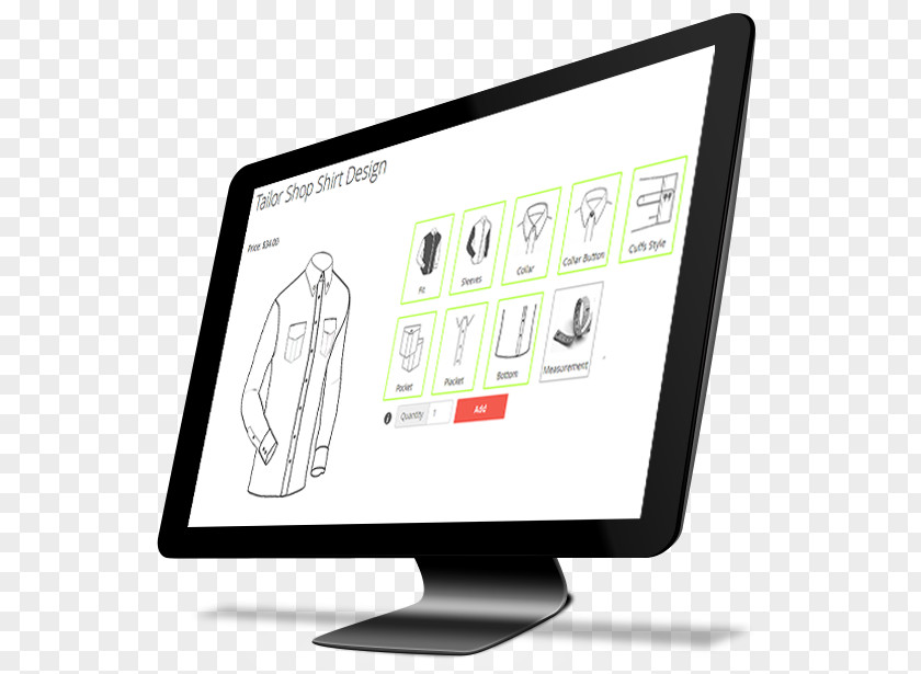 Tailor WooCommerce Sticker Label Magento PNG