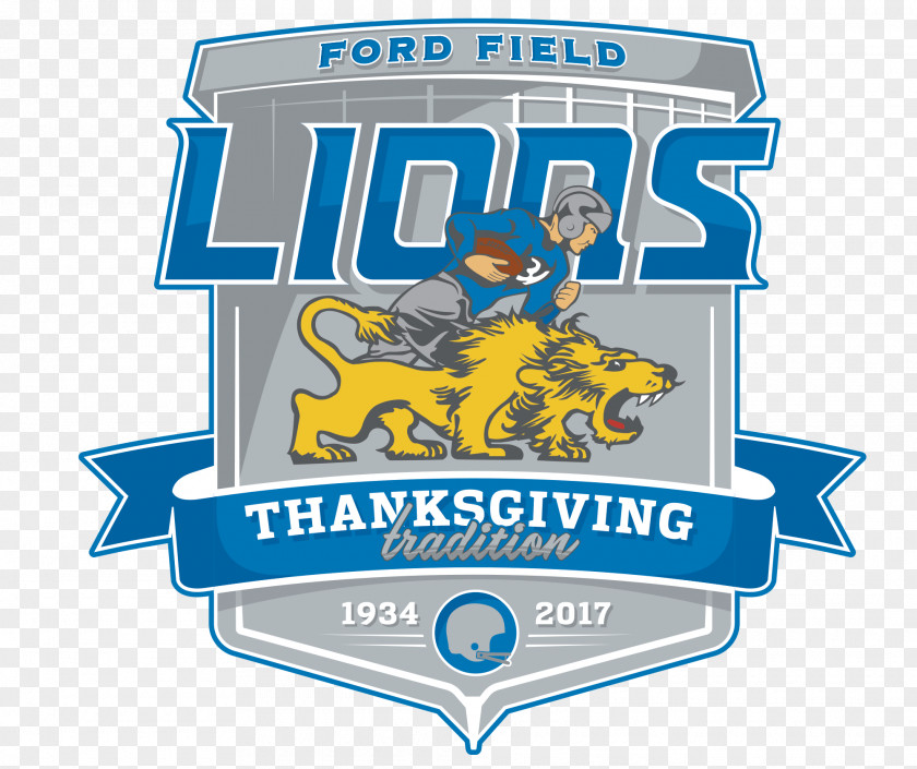 Detroit Lions Logo Label Organization PNG