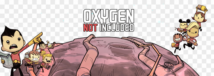 Oxygen Not Included Fiction Cartoon Character Brand PNG