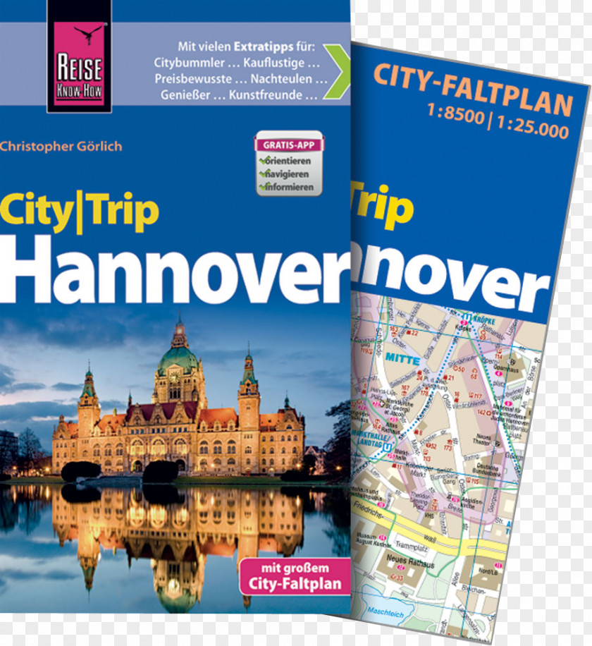 Travel Reise Know-How CityTrip Hannover Hanover Guidebook PNG