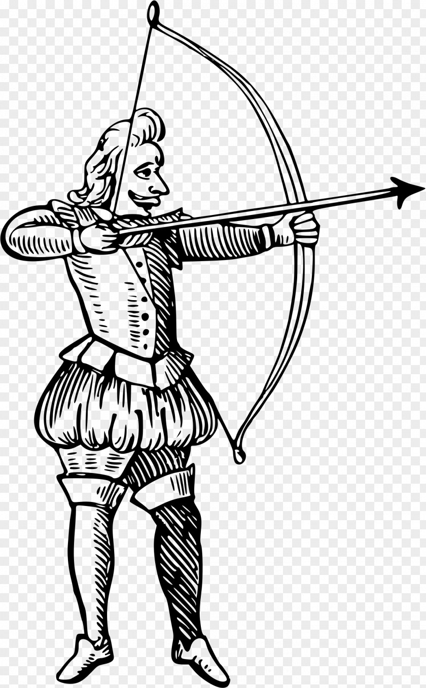 Archer Bow And Arrow Archery Clip Art PNG