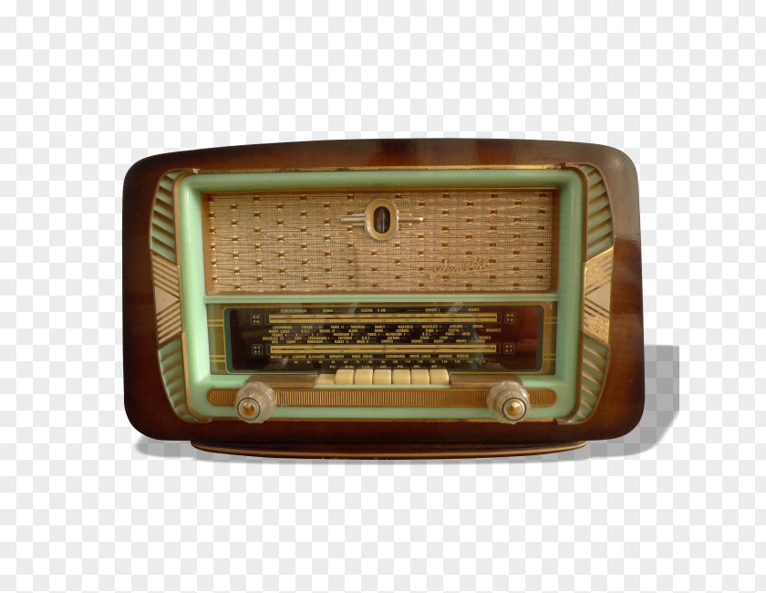 Radio Receiver Golden Age Of Internet Antique PNG