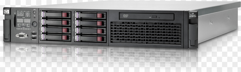 Server Hewlett-Packard ProLiant Computer Servers Hard Drives 19-inch Rack PNG
