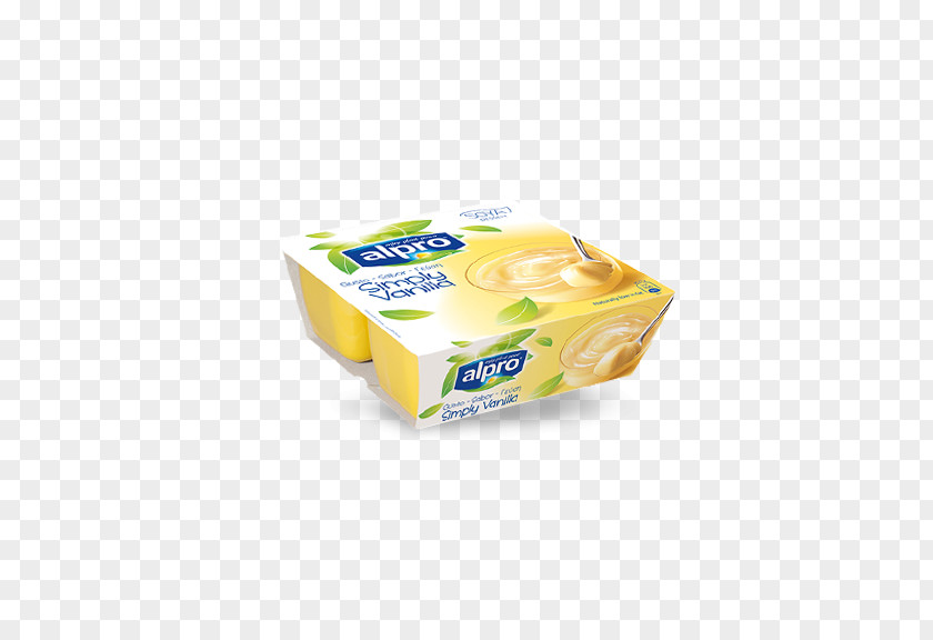 Vanilla Soy Milk Alpro Dessert Yogurt Soybean PNG