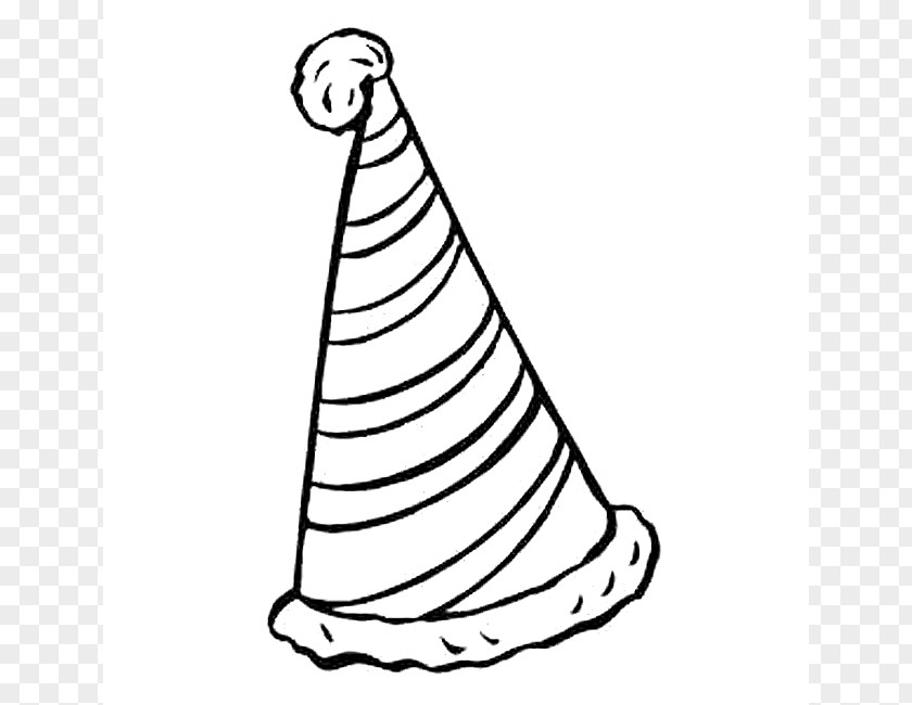 Viking Birthday Cliparts Party Hat Black And White Clip Art PNG